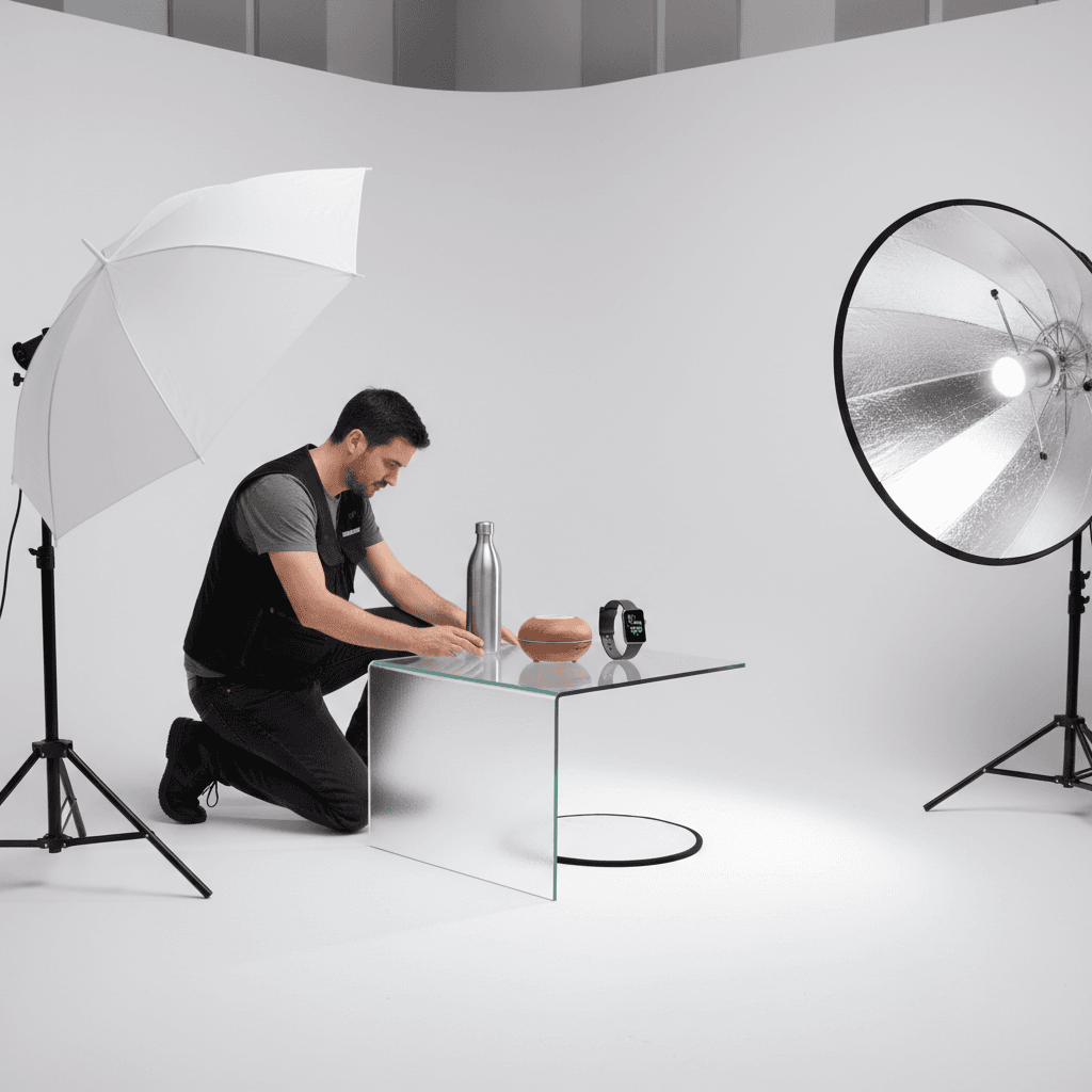 Product photography setup